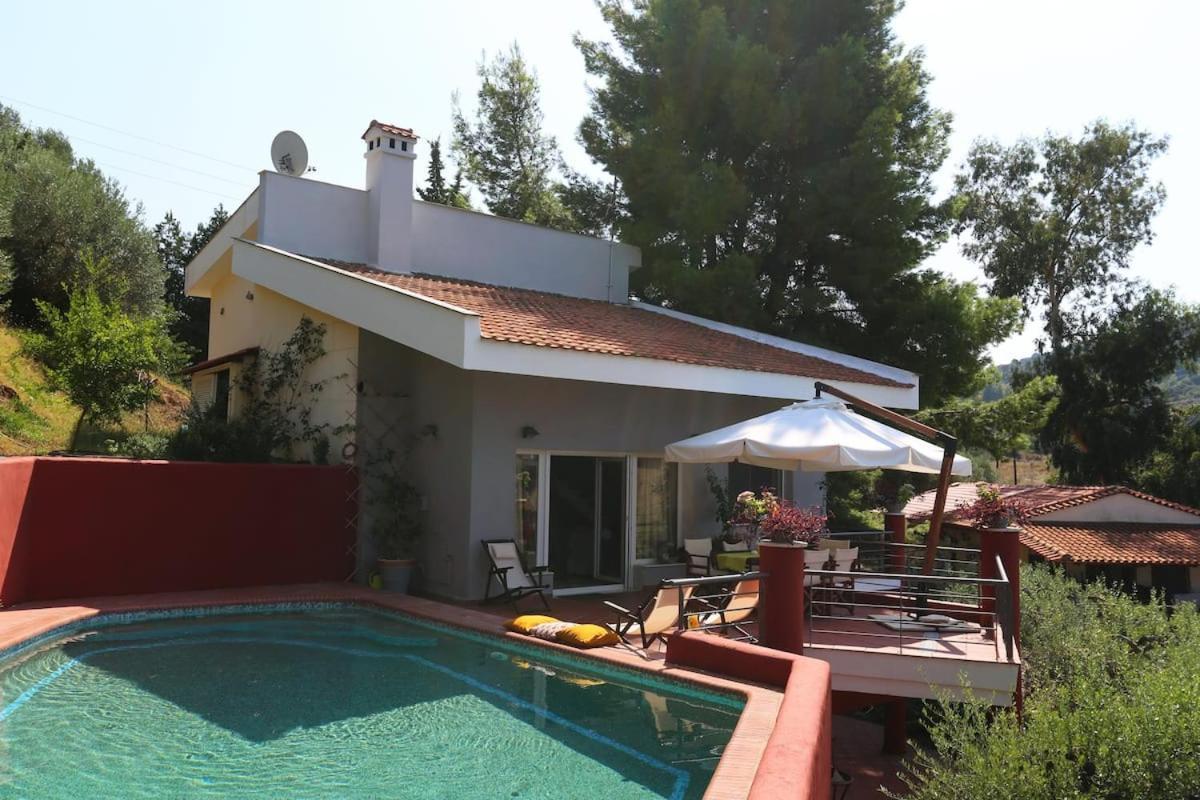 Villa Asterios Paliouri Exteriör bild