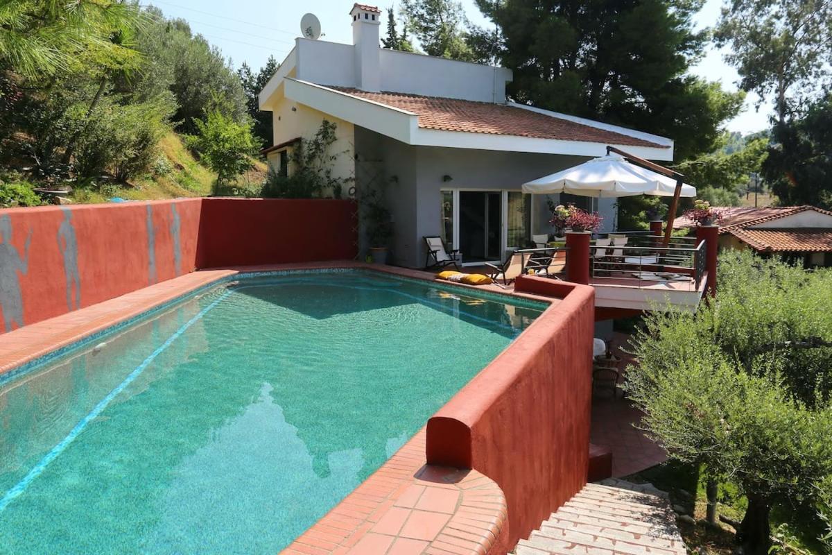 Villa Asterios Paliouri Exteriör bild