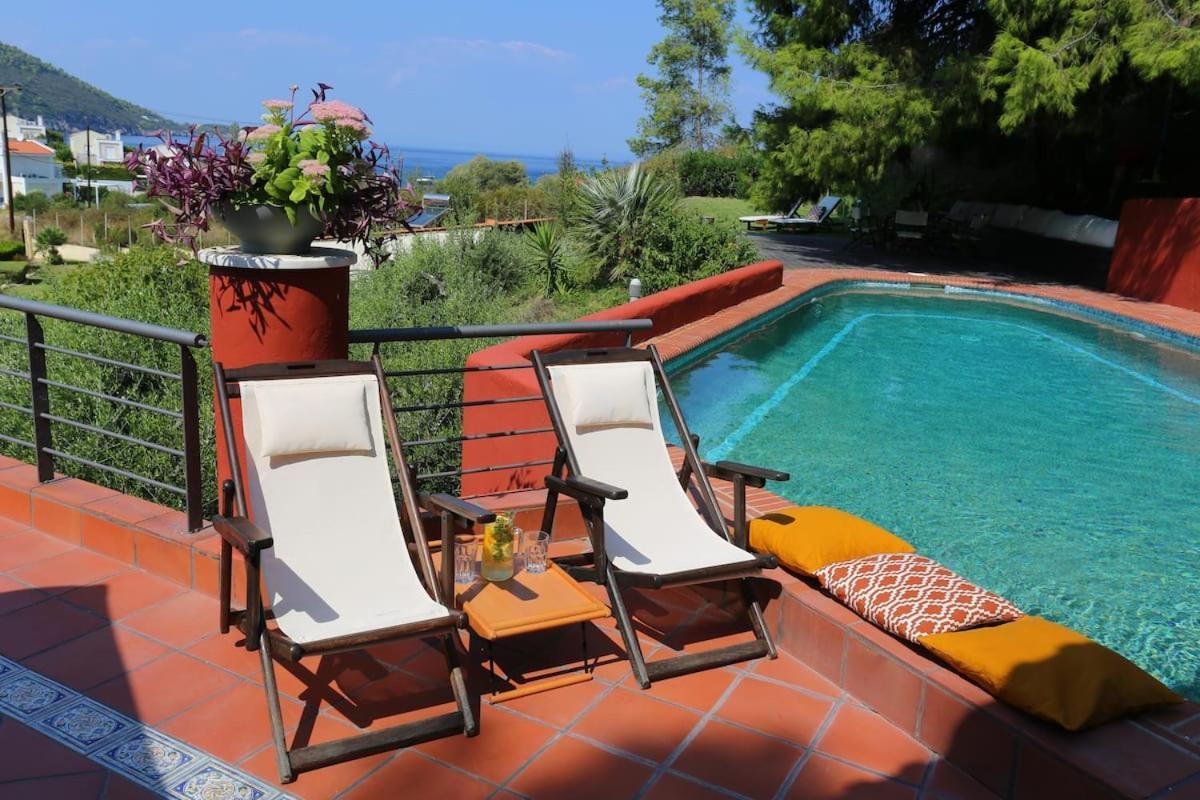Villa Asterios Paliouri Exteriör bild
